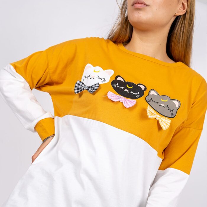 LONG COTTON BLOUSE