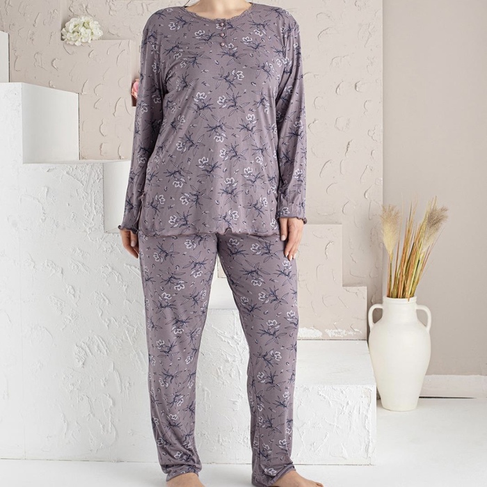 DAMA BATTAL COMPACT COMBED COTTON BAKI PAJAMA