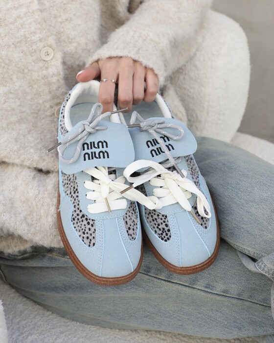 MIMI-LACE UP FRONT SNEAKERS