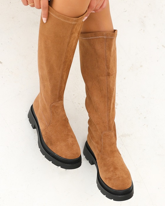 WOMEN FASHIONABLE MID-CALF BOOTS