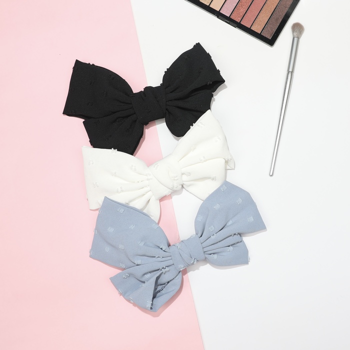 BOW DECOR HAIR CLIP