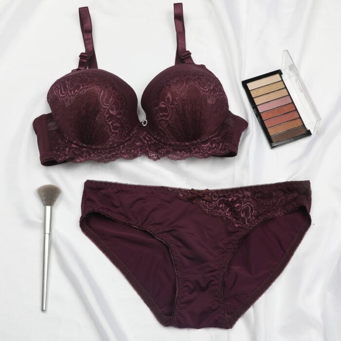 LACE BRIDAL SINGLE BRA SET (2 PIECES)