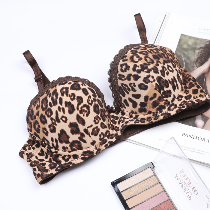 LEOPARD SINGLE POSH BRA