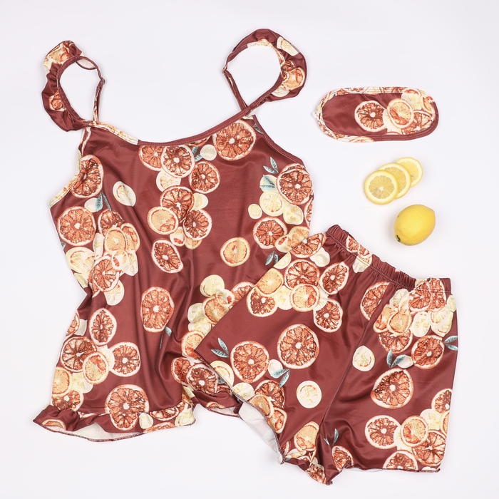 FRUIT PRINTED SUMMER WEAR SET  (3 PIECES)