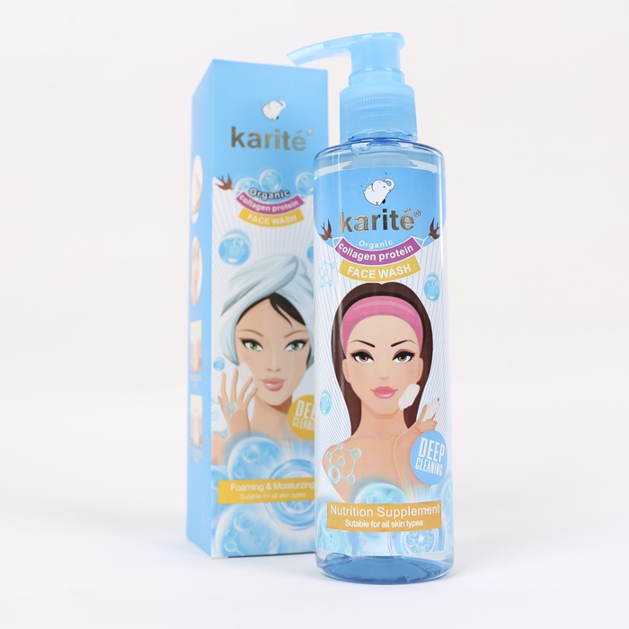KARITE ORGANIC COLLAGEN PROTEIN FACE WASH 200 ML