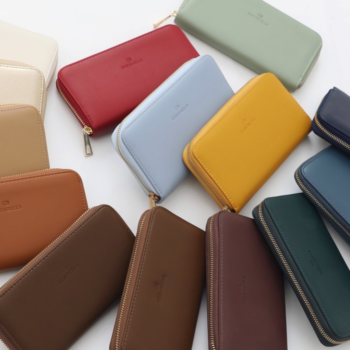 CHRISBELLA WOMEN SIMPLE LONG WALLET