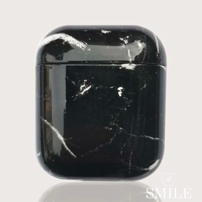 DARK MARBLE PATTERN AIRPODS CASE