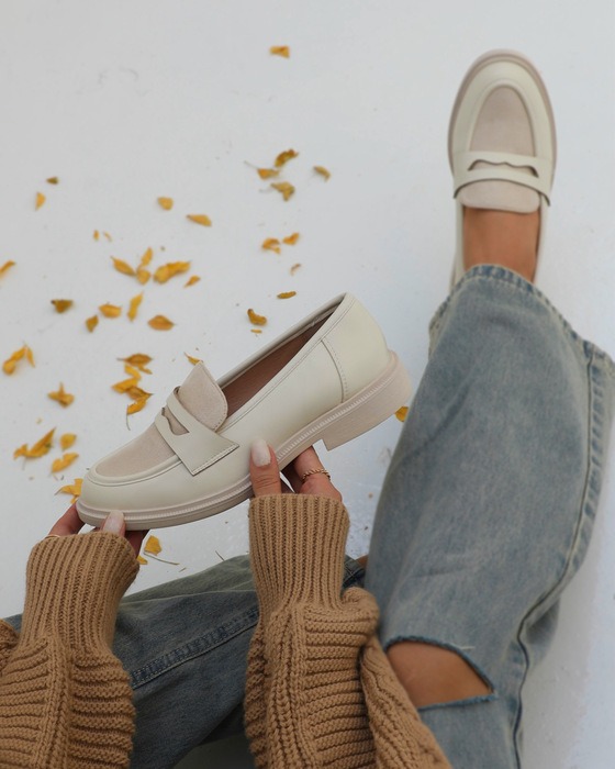 TRENDS WOMEN'S ELEGANT MINIMALIST LOAFERS FLAT SHOES