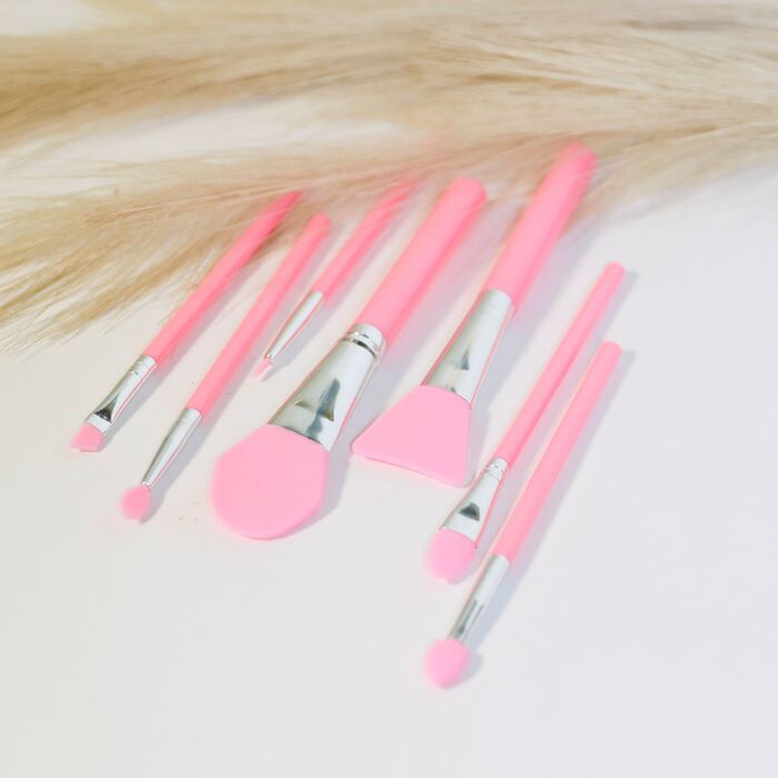 SILICONE MAKEUP BRUSH (7 PCS)
