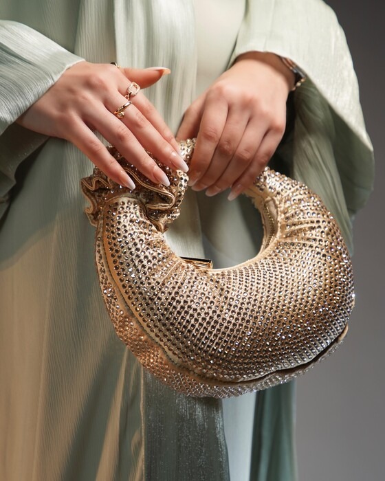 CHRISBELLA –RHINESTONE BAG FASHION EVENING BAG