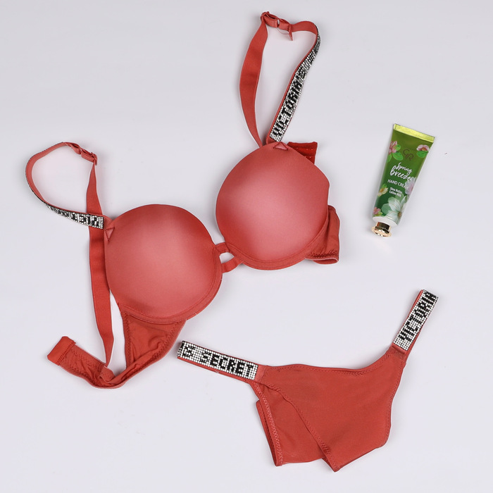 FRONT DETAIL BRA SET(2 PIECES)