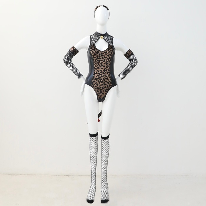 LEOPARD PRINT LINGERIE SET