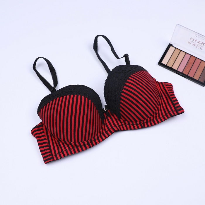 LINES PADDED PUSH UP BRA