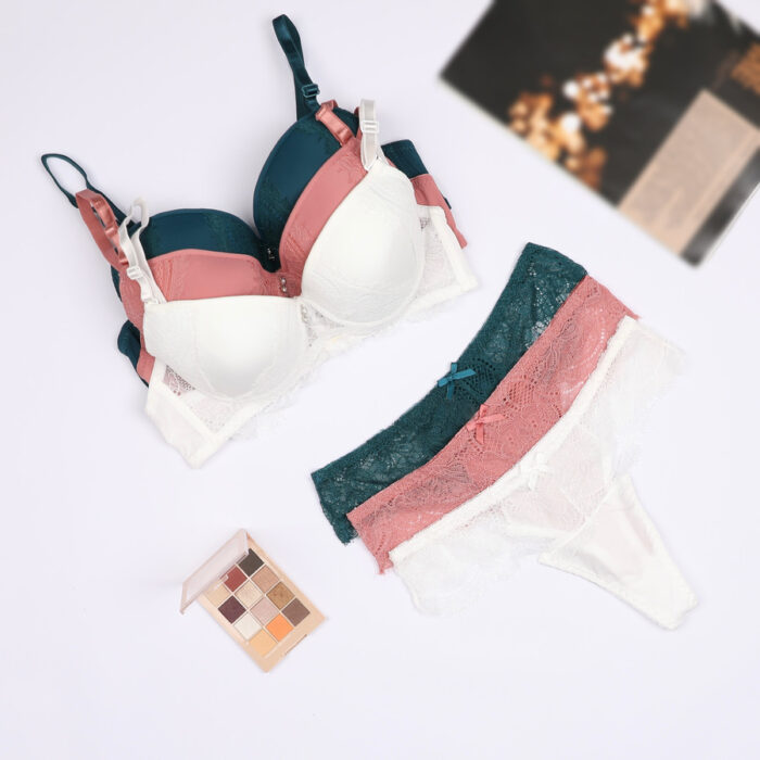 LACE BRIDAL BRA SET (2 PIECES)