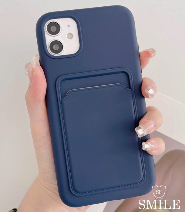 SOLID PHONE CASE WITH CARD SLOT