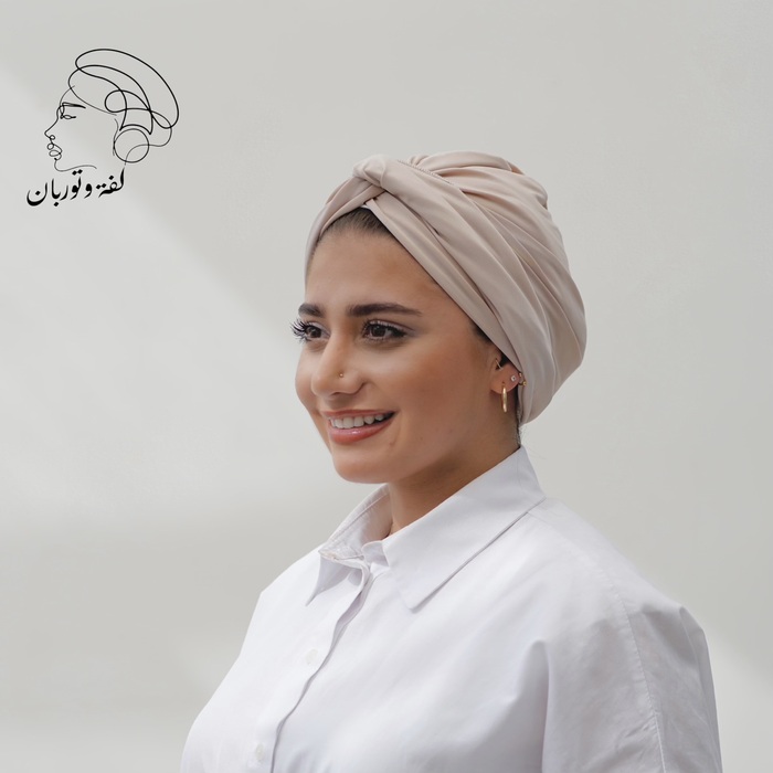 SIMPLE ELEGANT SILK TURBAN
