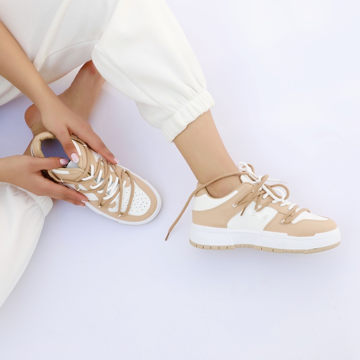 HIGHSIDE LEATHER & SUEDE SNEAKERS