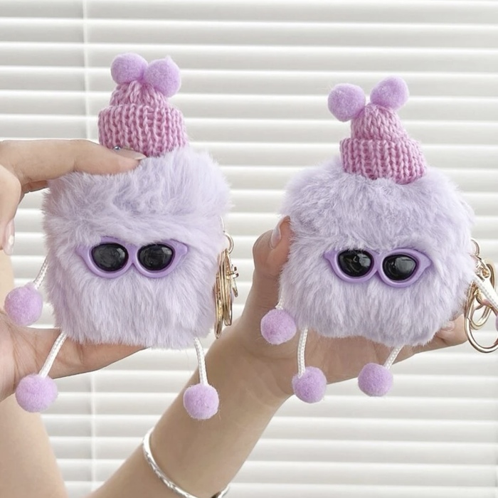 PLUSH CASE COMPATIBLE WITH AIRPODS