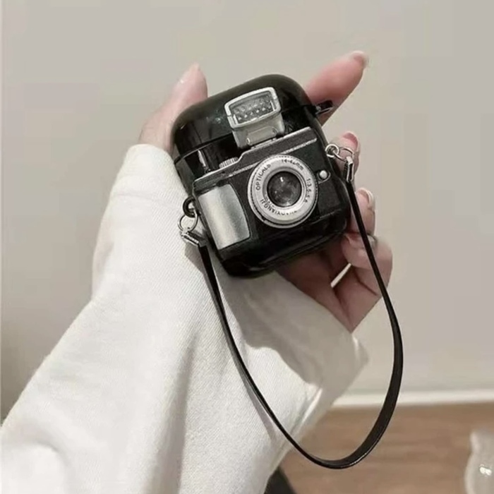 CAMERA SHAPED CASE COMPATIBLE WITH AIRPODS