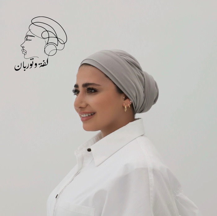 O - SIMPLE ELEGANT SILK TURBAN (F.D)
