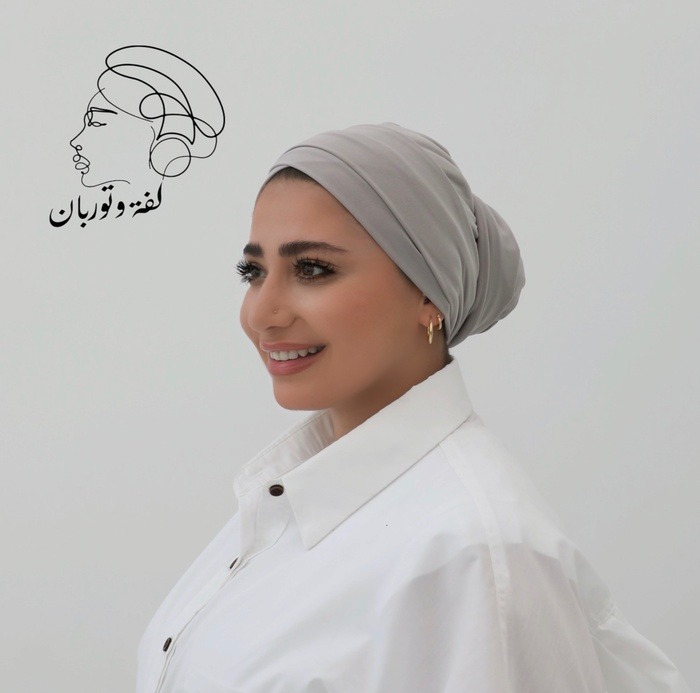 X- SIMPLE ELEGANT SILK TURBAN (F.D)
